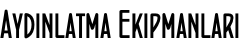 Aydınlatma Ekipmanları